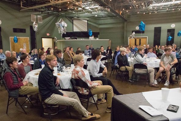BCA football team holds awards banquet